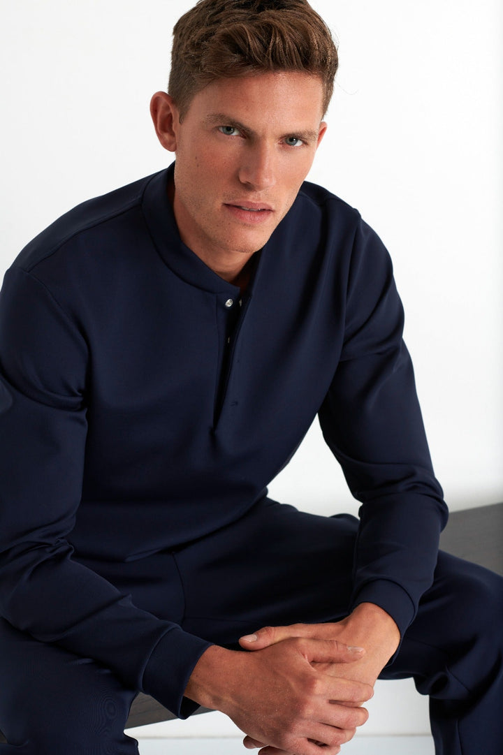 62267-83-590 - Long Sleeve Sweater S / 590 Navy