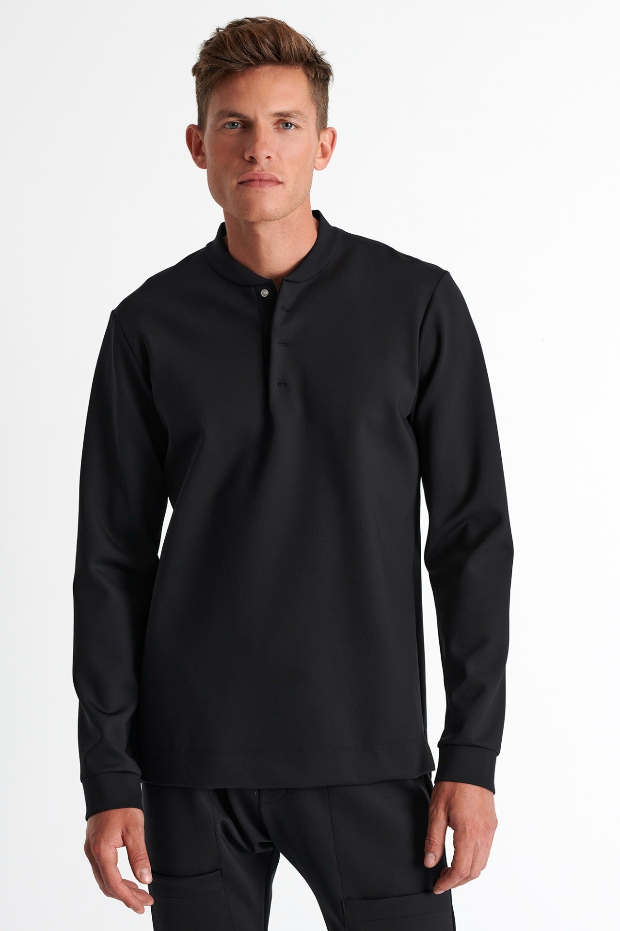62267-83-800 - Long Sleeve Sweater S / 800 Black