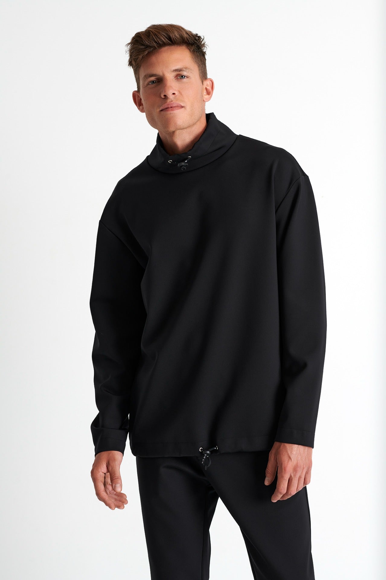 62267-84-800 - Long Sleeve Sweater S / 800 Black