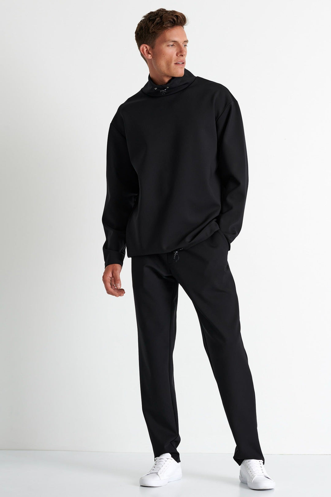 62267-84-800 - Long Sleeve Sweater S / 800 Black