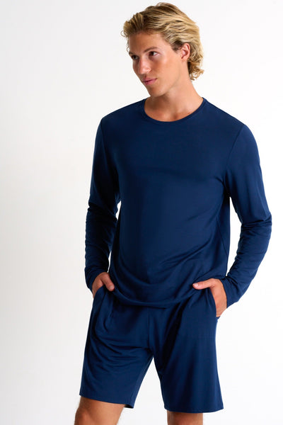 62294-33-500 - Soft Lounge Shorts S / 500 Navy
