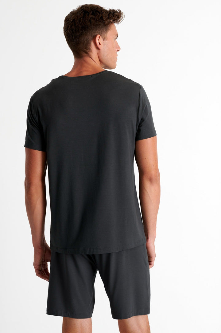 62294-81-170 - Soft Round Neck T-Shirt S / 170 Titanium