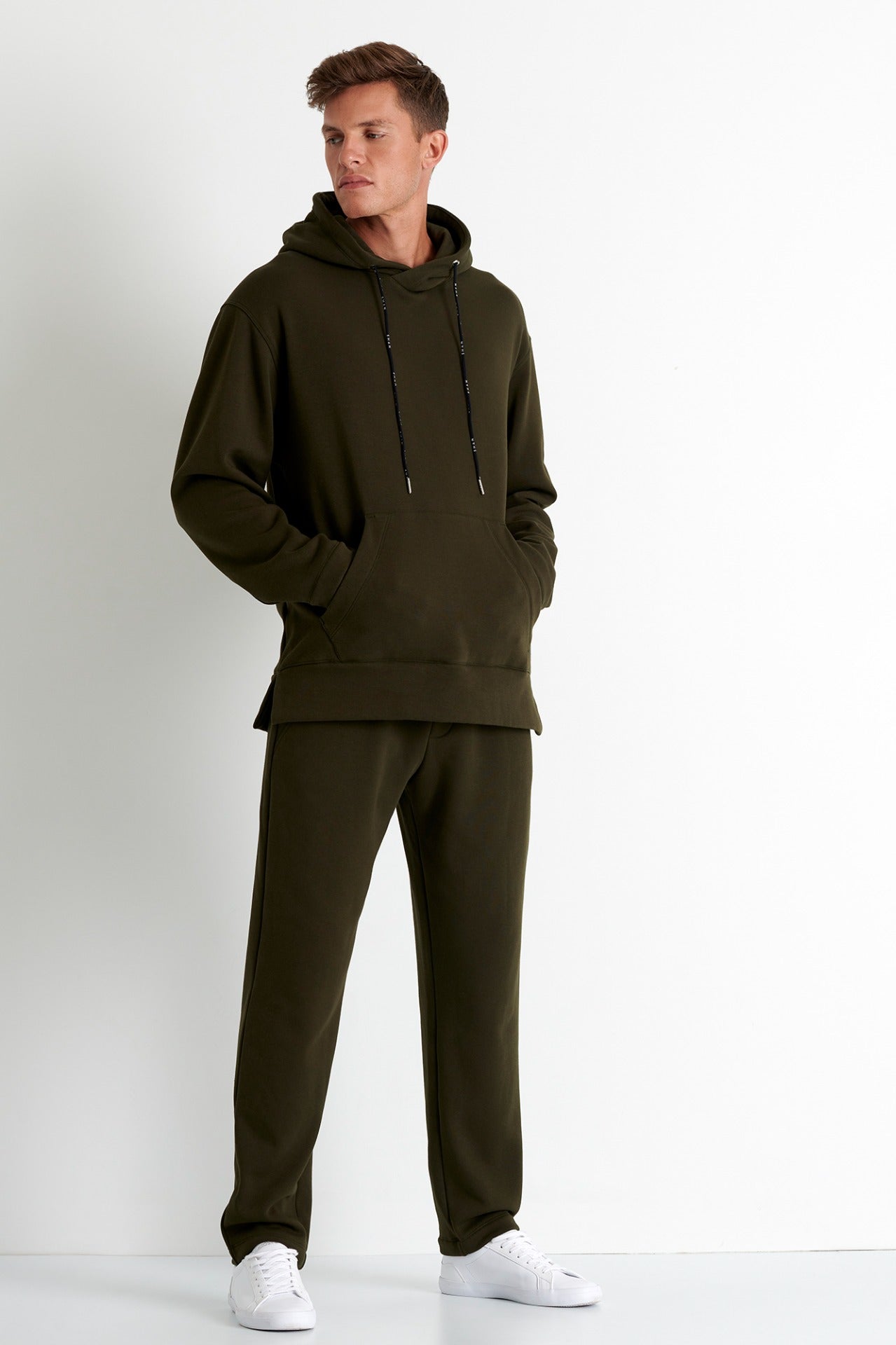 62299-43-600 - Trendy Sweatpants S / 600 Khaki