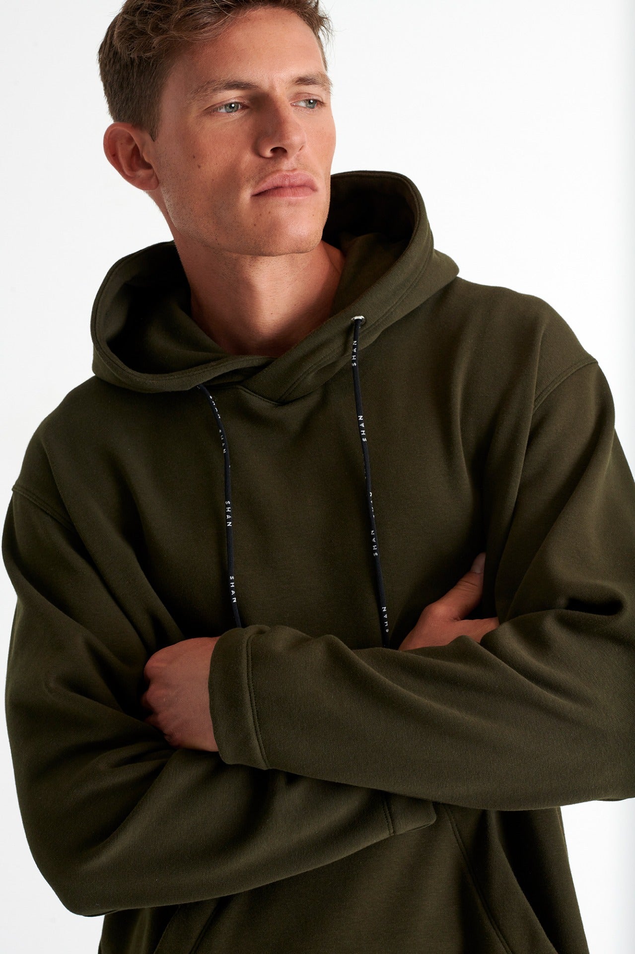 62299-80-600 - Hooded Sweatshirt S / 600 Khaki