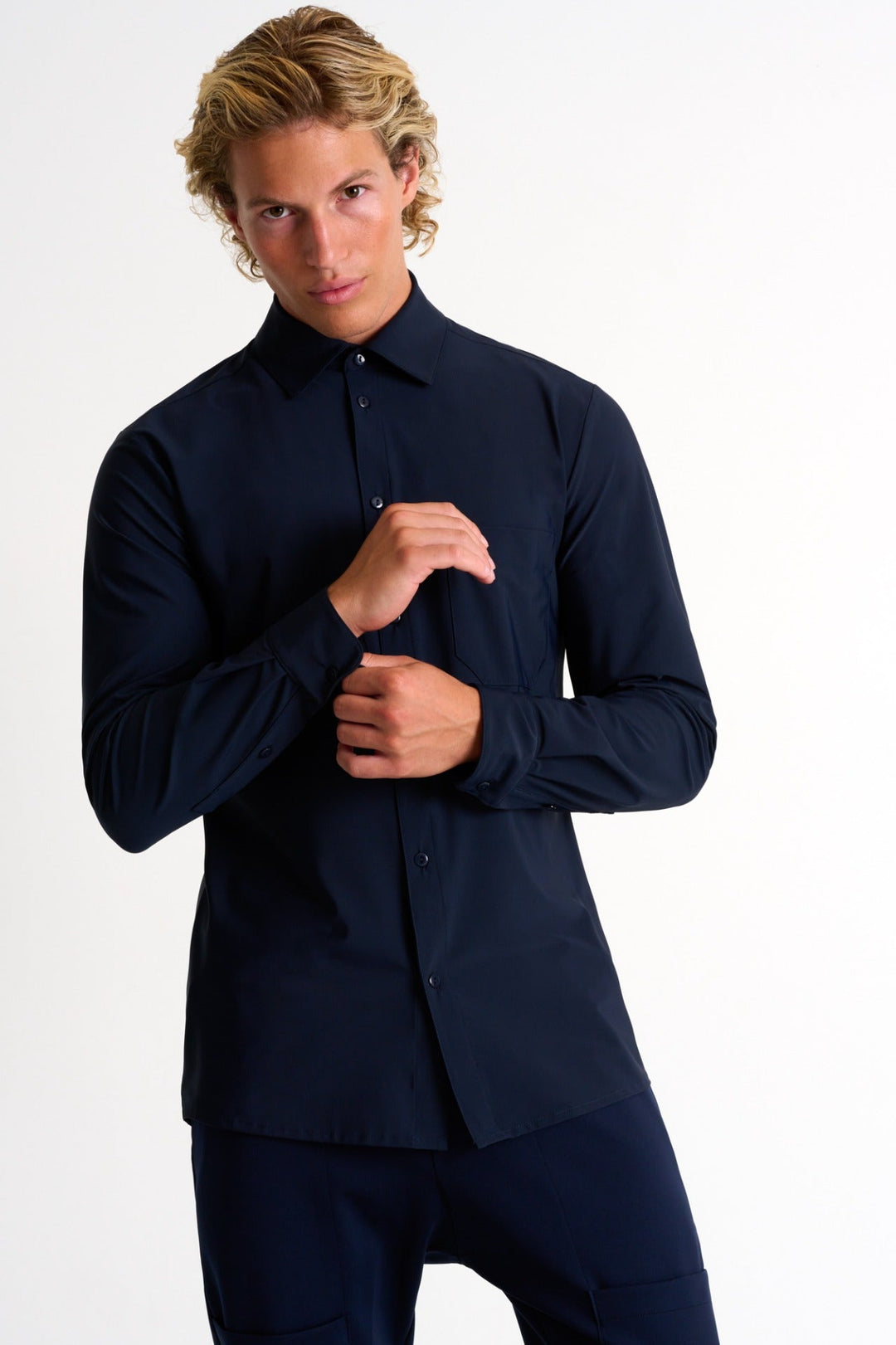 62314-50-590 - High Performance Jersey Shirt S / 590 Navy