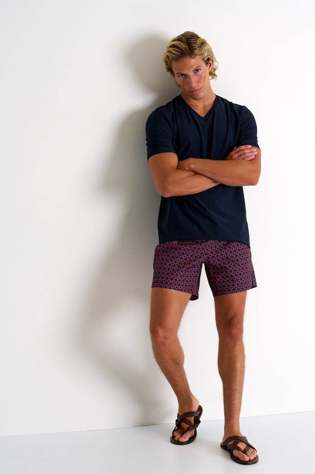 62314-91-590 - High Performance V-Neck T-Shirt S / 590 Navy