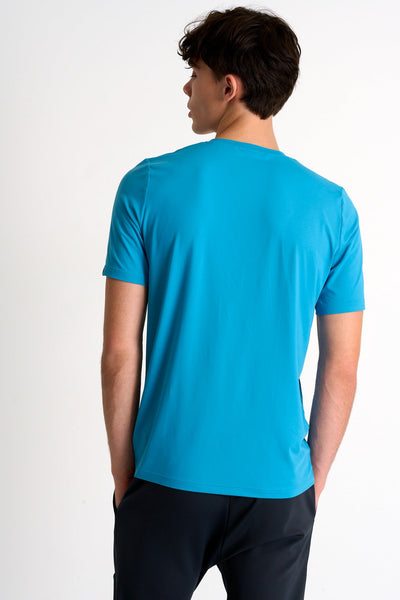 Microfiber Crew Neck T-Shirt - 62320-81-510 S / 510 Turquoise / 85% POLYAMIDE, 15% ELASTANE