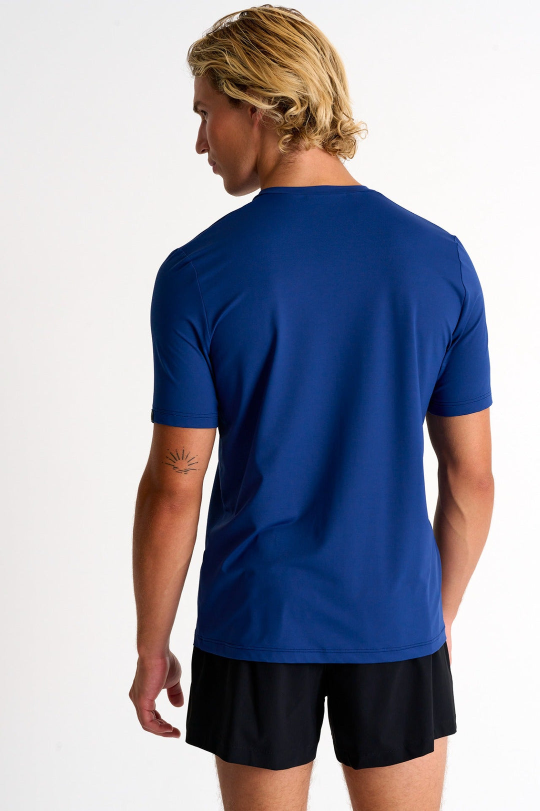 62320-91-530 - Microfiber V-Neck T-Shirt S / 530 Blue