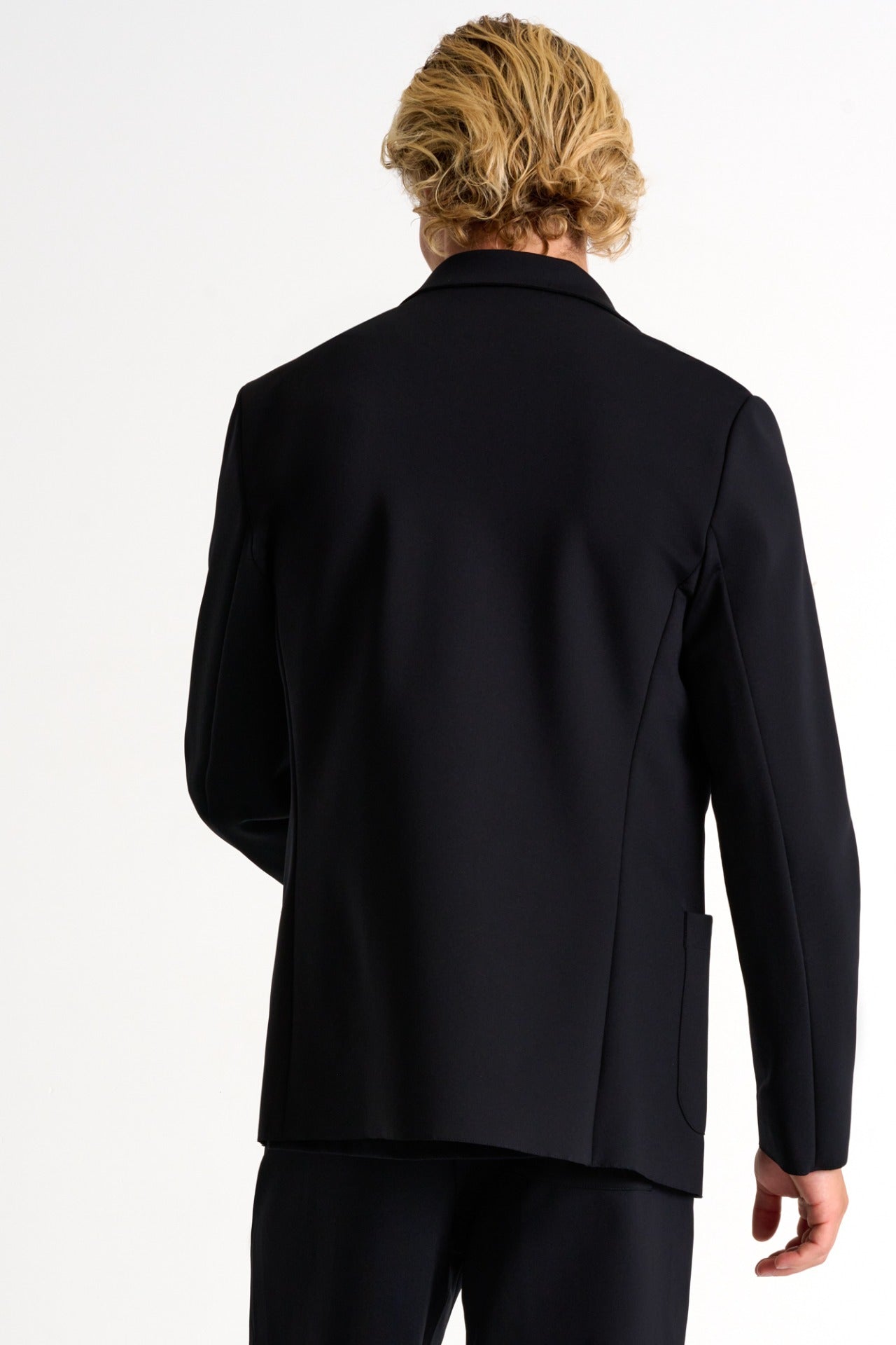62367-78-800 - Structured 3D Jersey Blazer S / 800 Black
