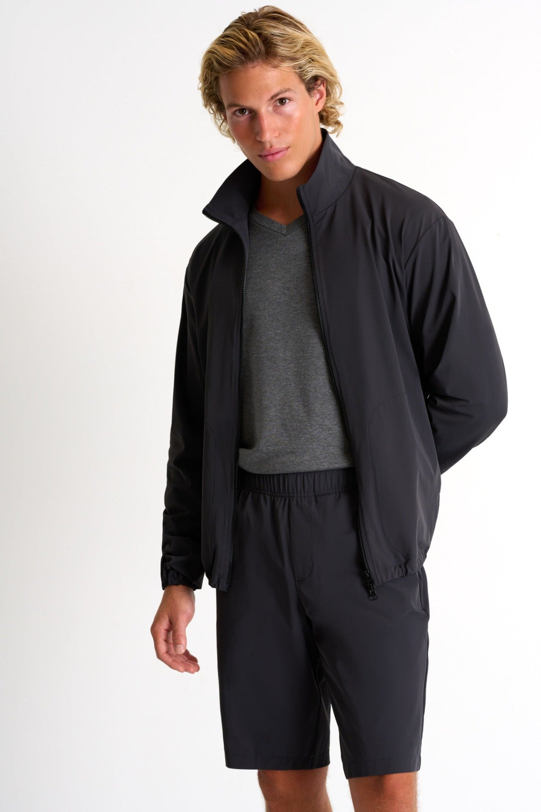 62371-33-160 - Stretch Twill Ergonomic Shorts S / 160 Grey