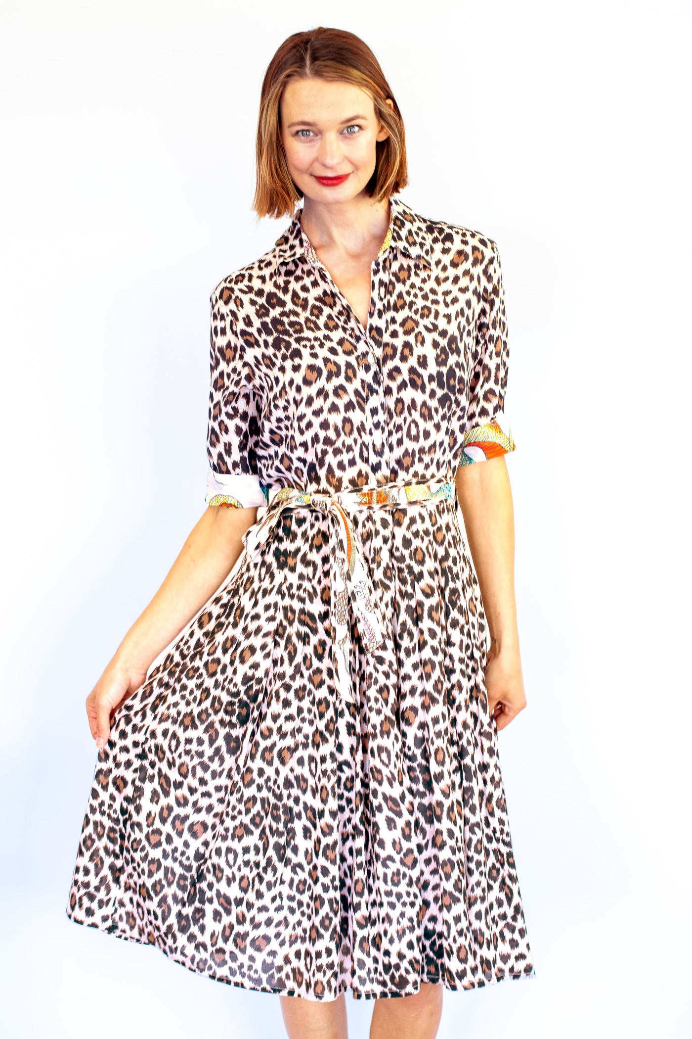 Mrs. Maisel Dress Cheetah Print
