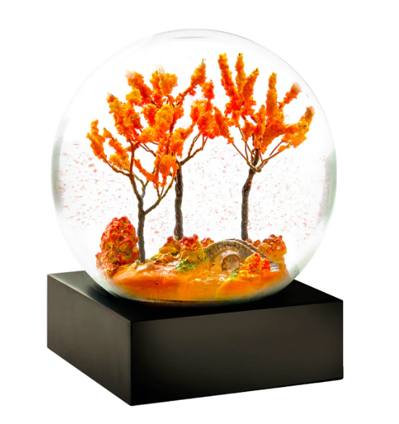 Autumn Snow Globe