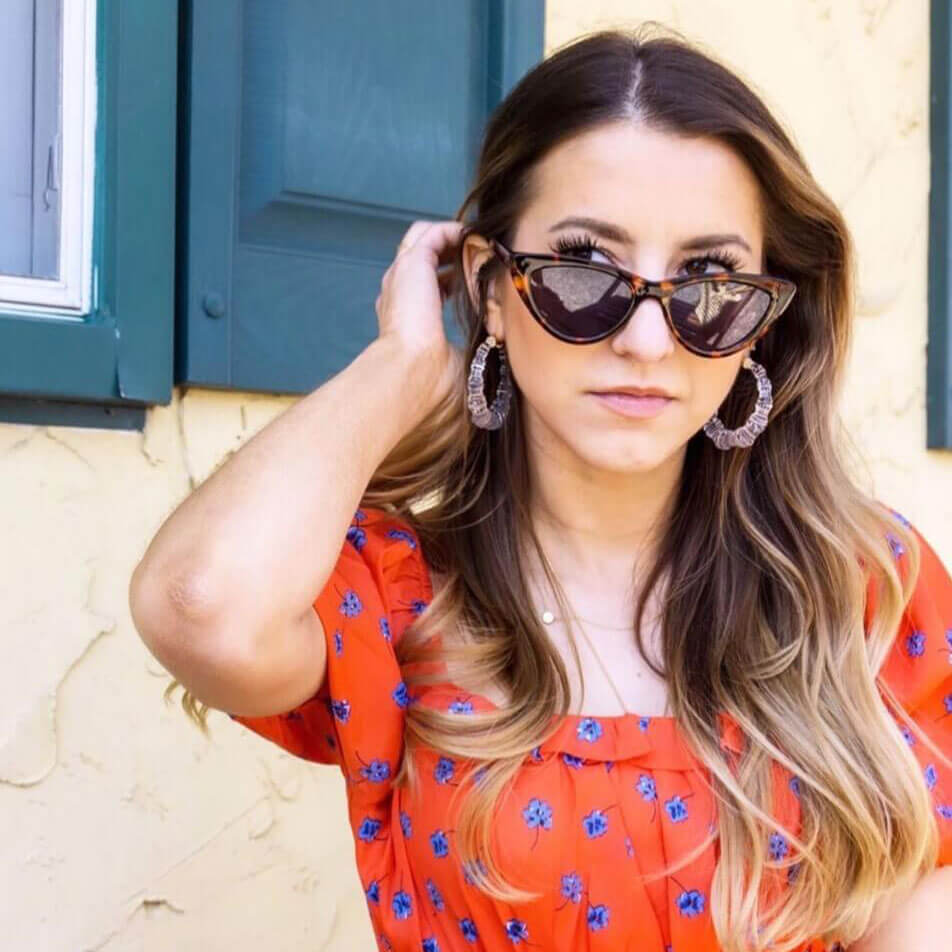 CLEAR BAMBOO ON MODEL