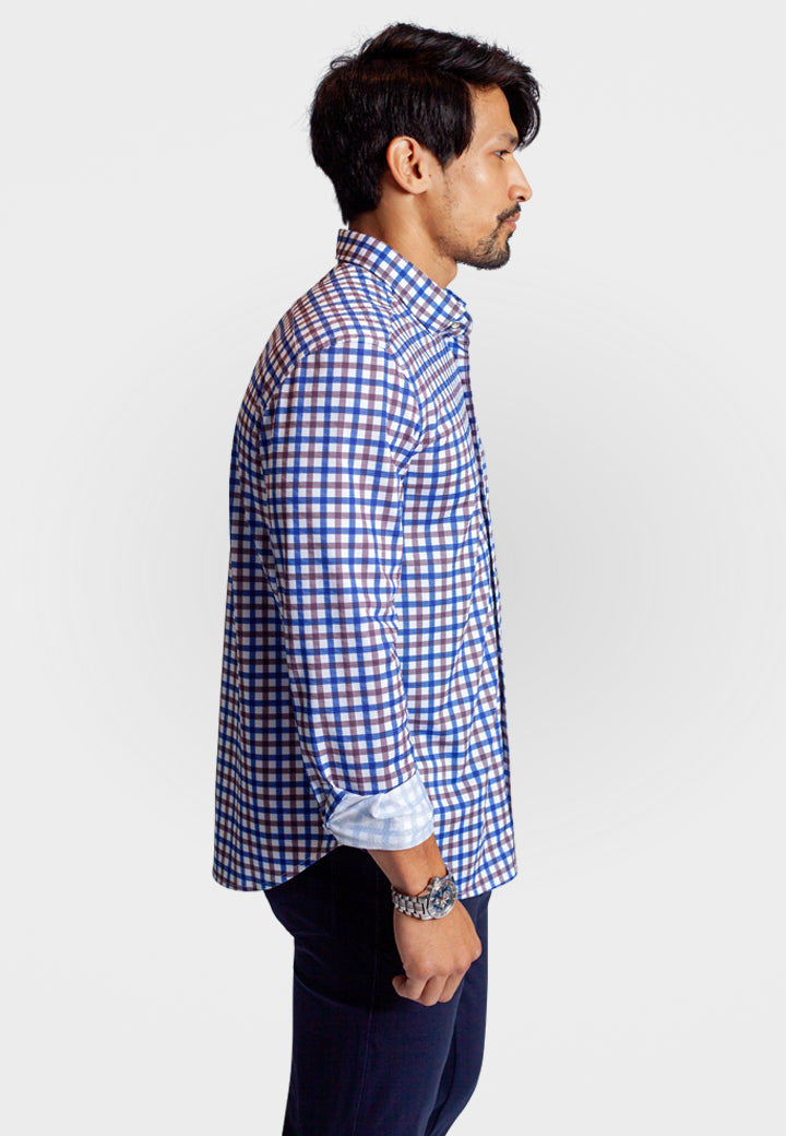 Check Mate Long Sleeve Tech Shirt-Long Sleeve Shirts-Buki