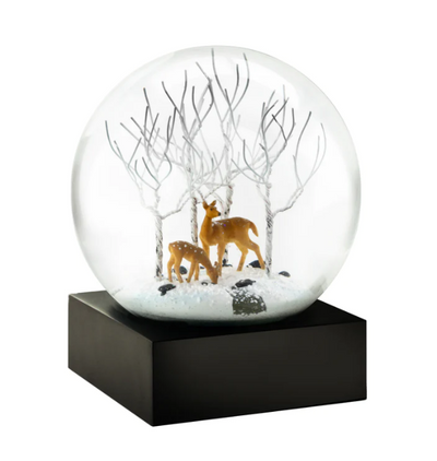 Deer in Woods Snow Globe