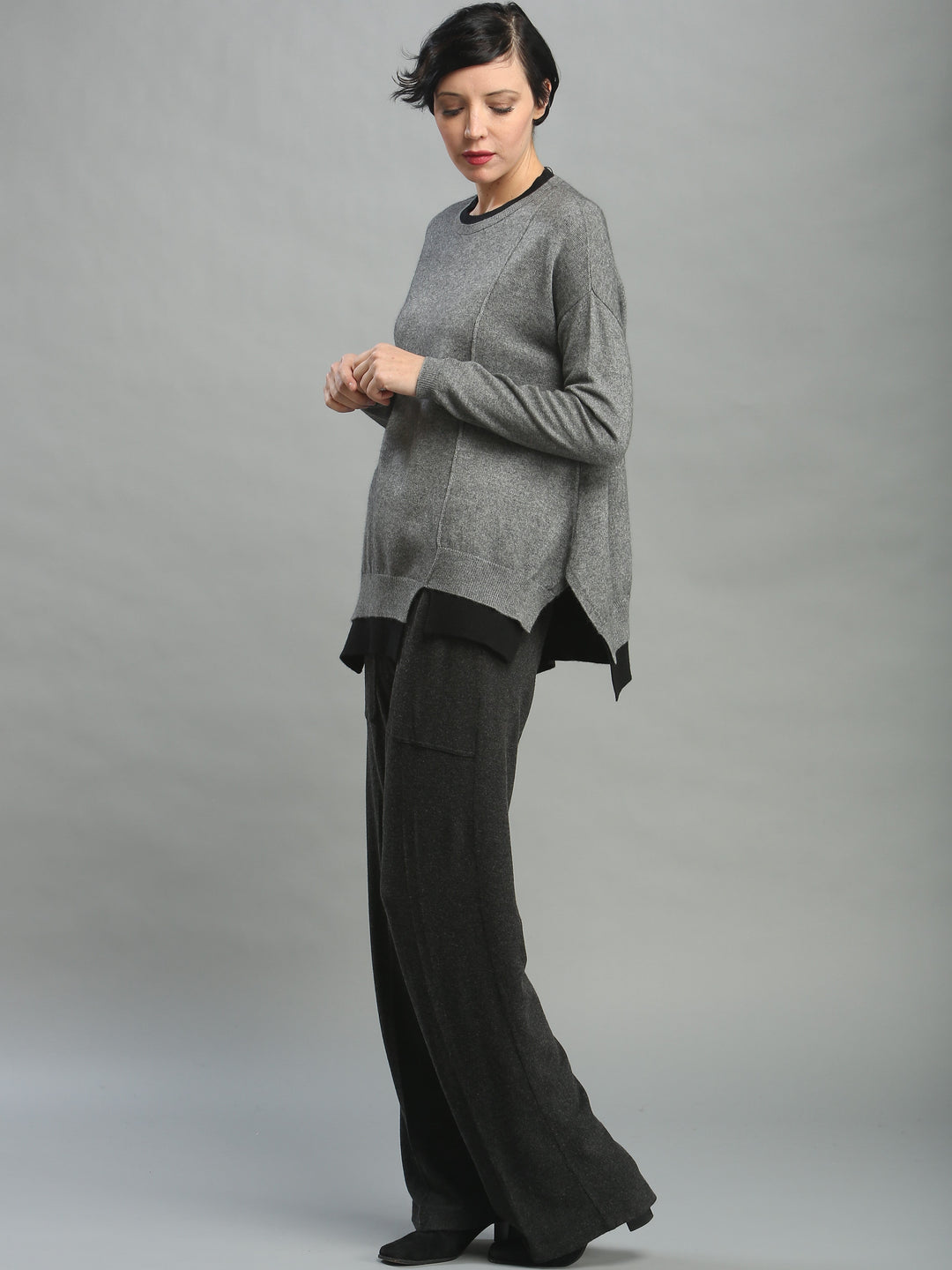 Two-fer Crewneck Sweater