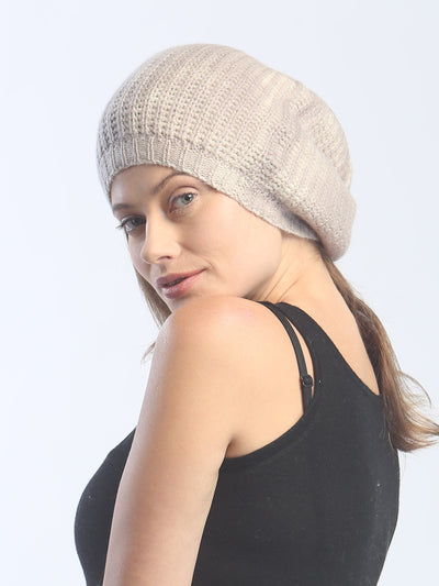 Hand Painted Chunky Stitch Beanie