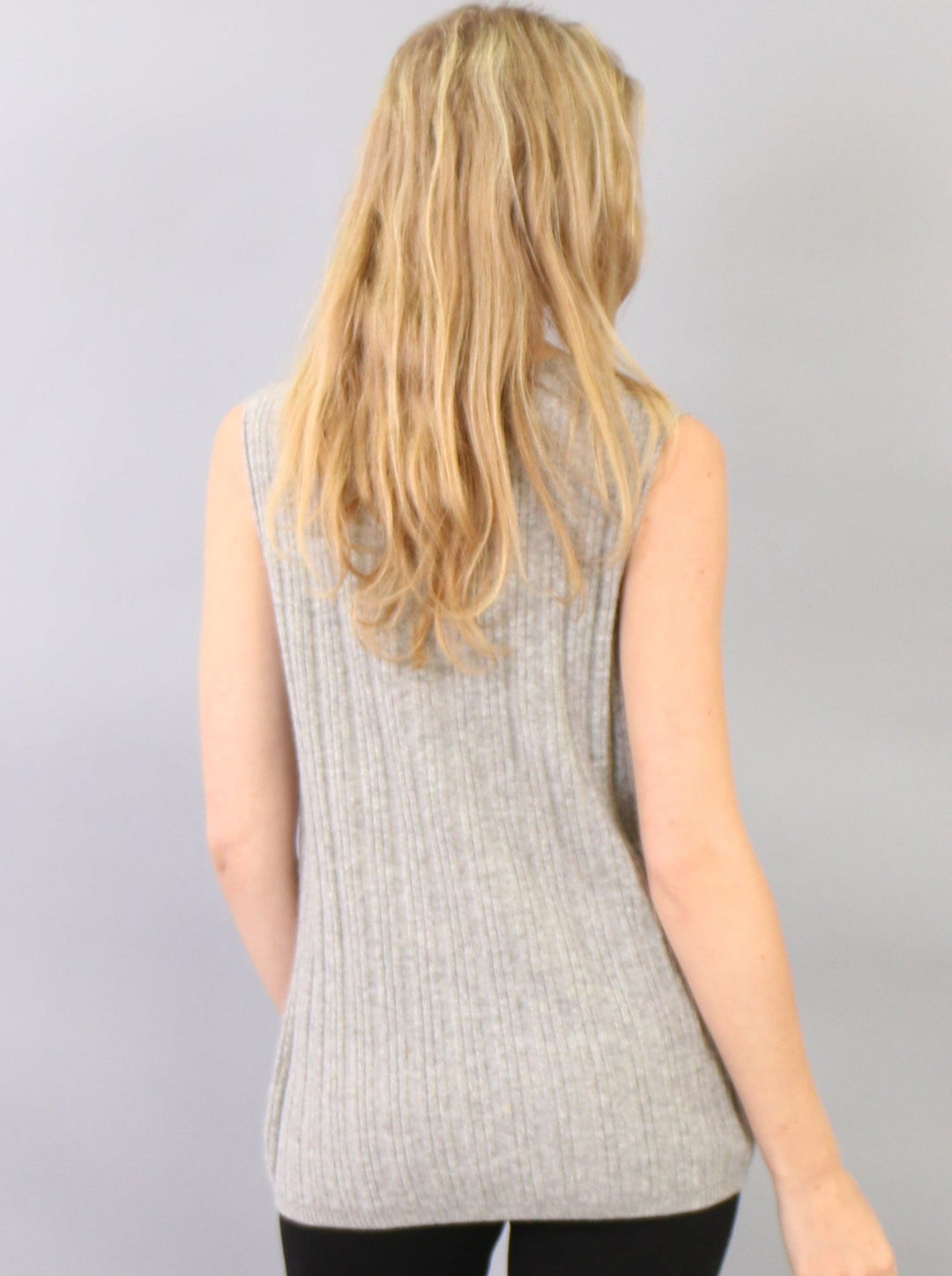 Novelty Ribbed Shell Top