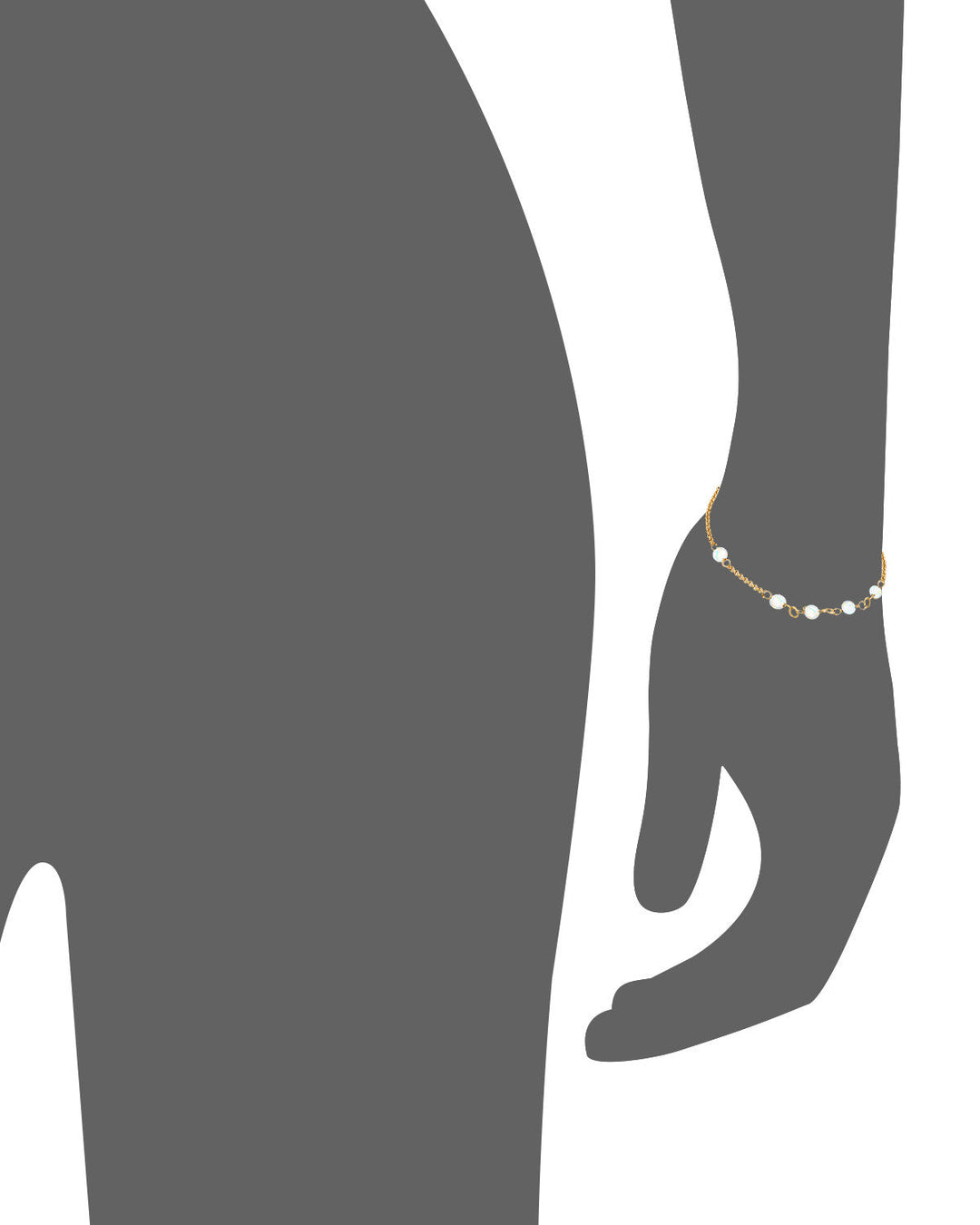 Multi Station Opal Bracelet Vector