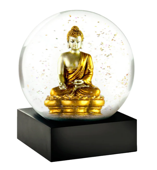 Gold Buddha Snow Globe