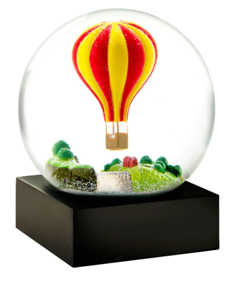 Hot Air Balloon Snow Globe