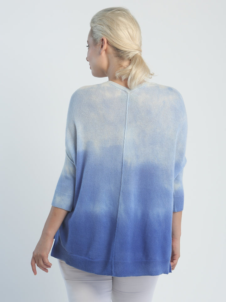 Hand Dye Slouchy Cardigan