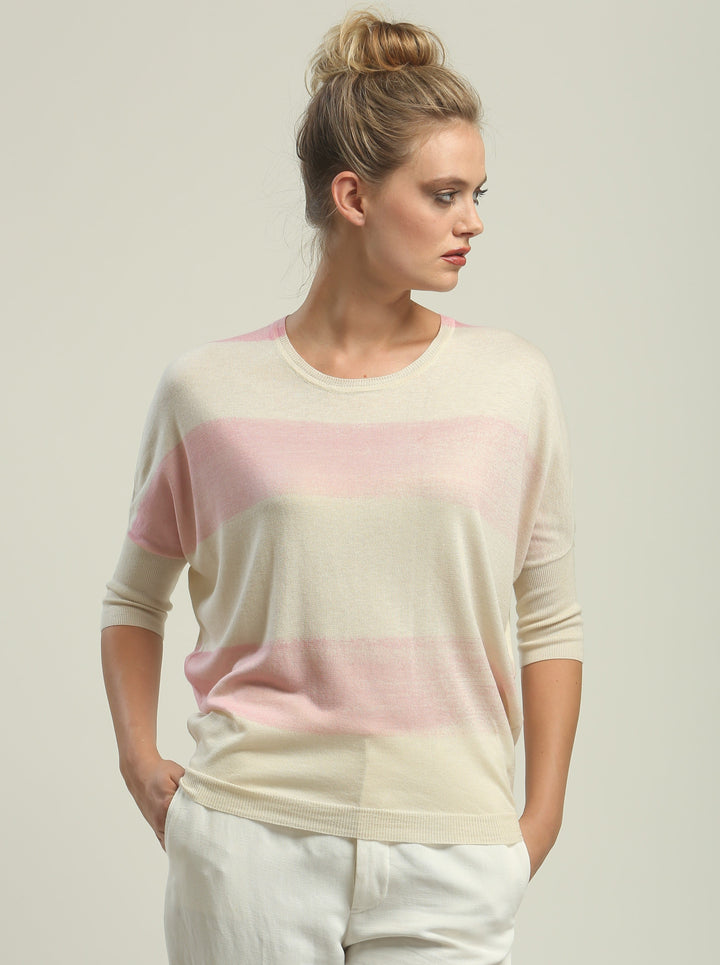 Hand Painted Batwing Pullover
