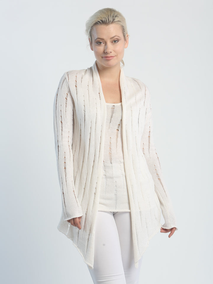 Novelty Stitch Open Front + Novelty Stitch Shell