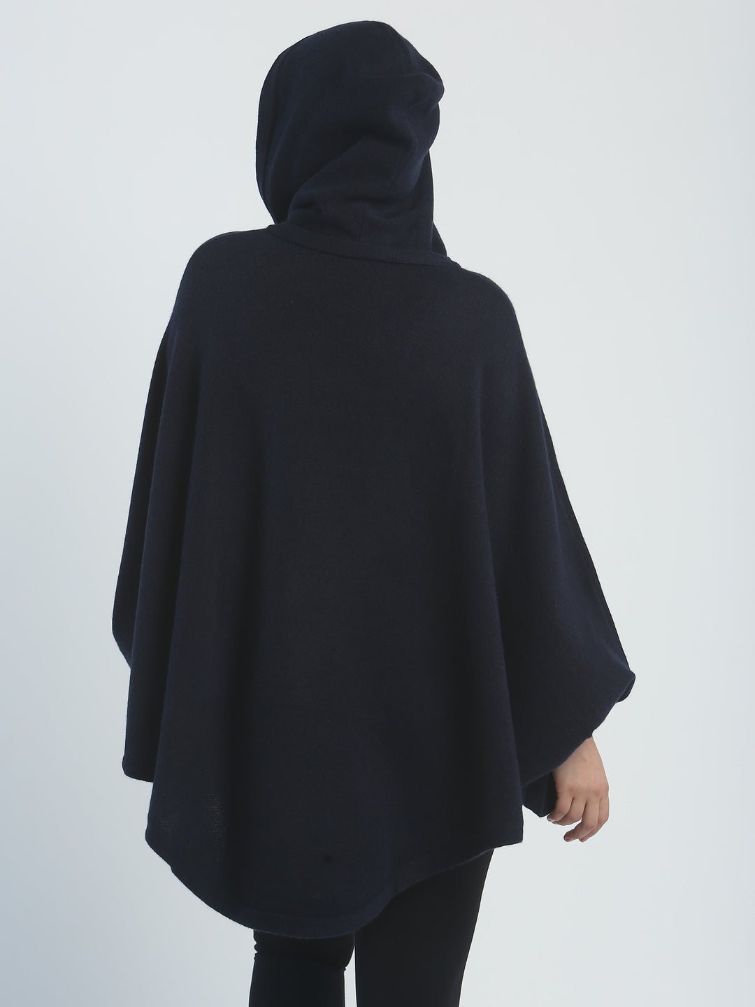 Kangaroo Pocket Hooded Poncho