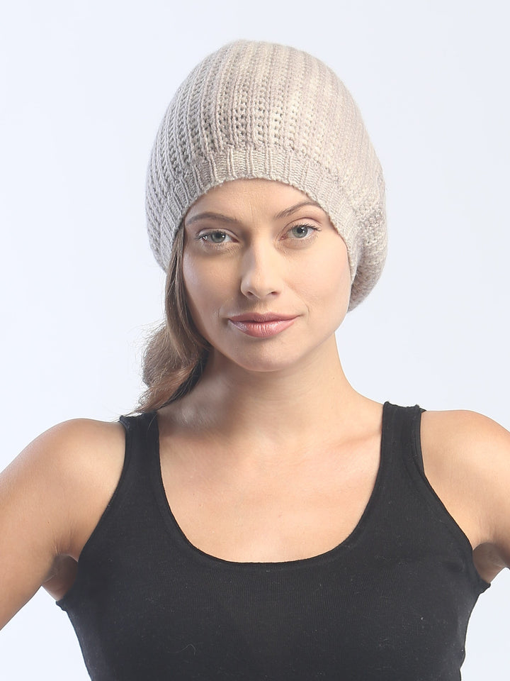 Hand Painted Chunky Stitch Beanie
