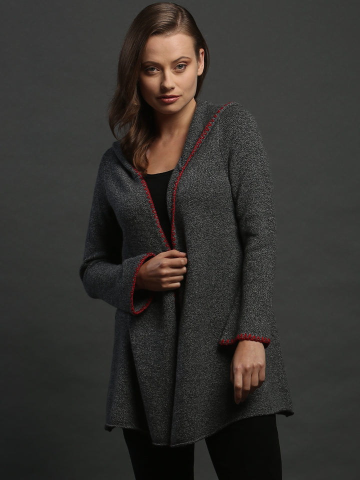 Love &amp; Beautiful Contrast Stitched Hoodie
