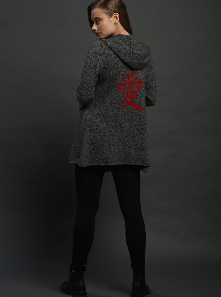 Love &amp; Beautiful Contrast Stitched Hoodie