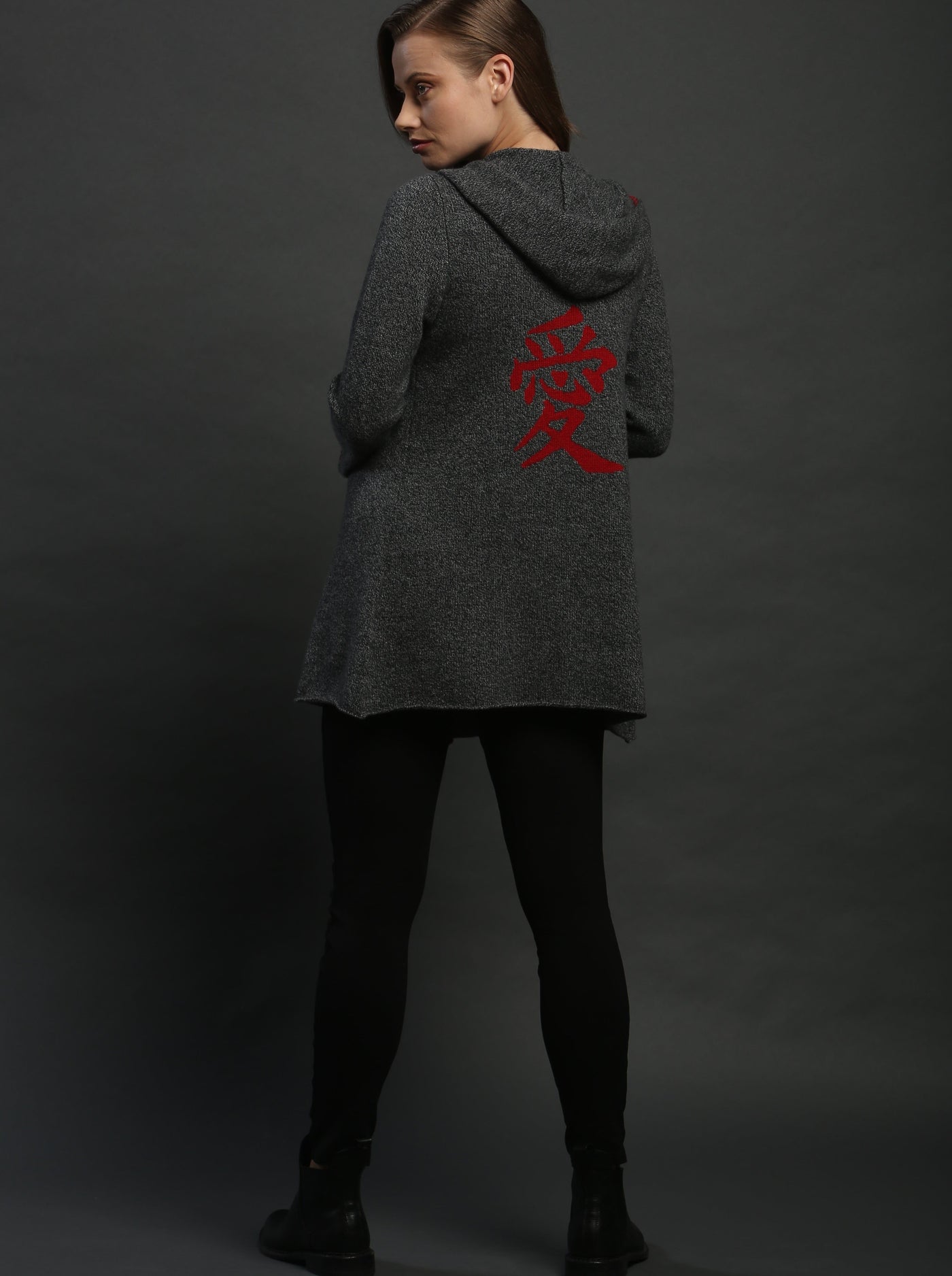 Love & Beautiful Contrast Stitched Hoodie