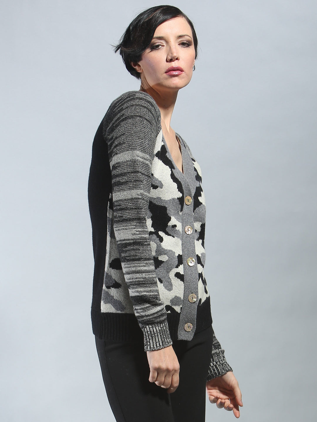 Camouflage Cardigan
