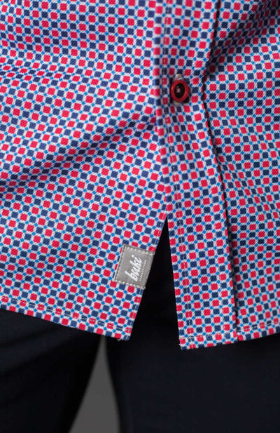 NEW! Jagger Short Sleeve Printed Shirt detail | Buki