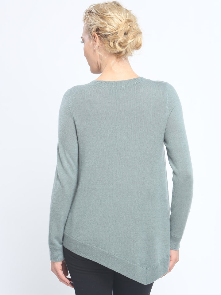 Side Split Crewneck
