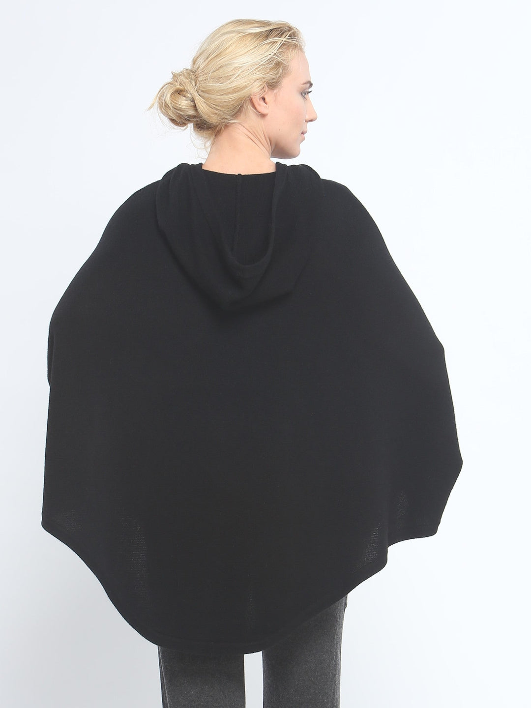 Kangaroo Pocket Hooded Poncho
