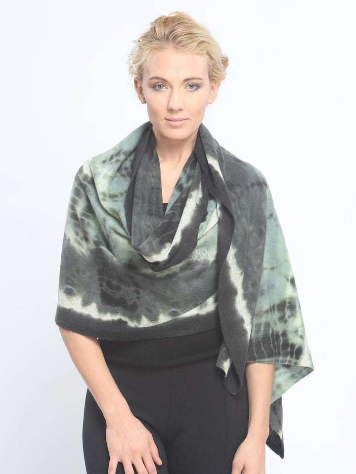 Cashmere Hand Dye Oversized Shawl