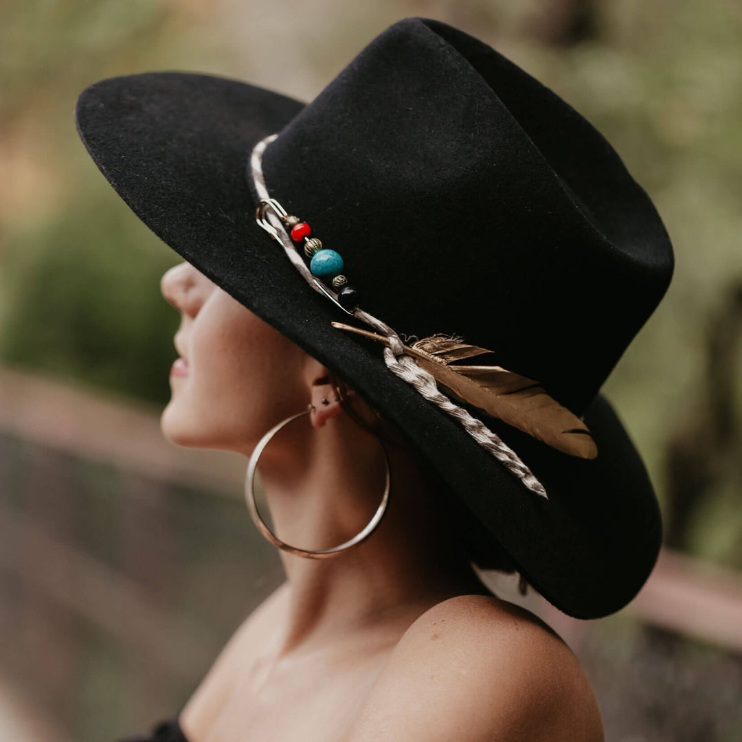 Laguna Wide Brim Felt Fedora