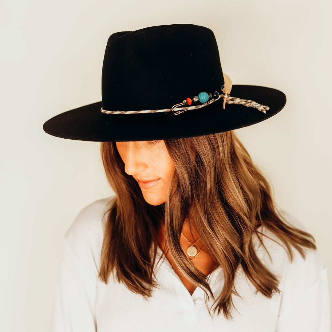 Laguna Wide Brim Felt Fedora