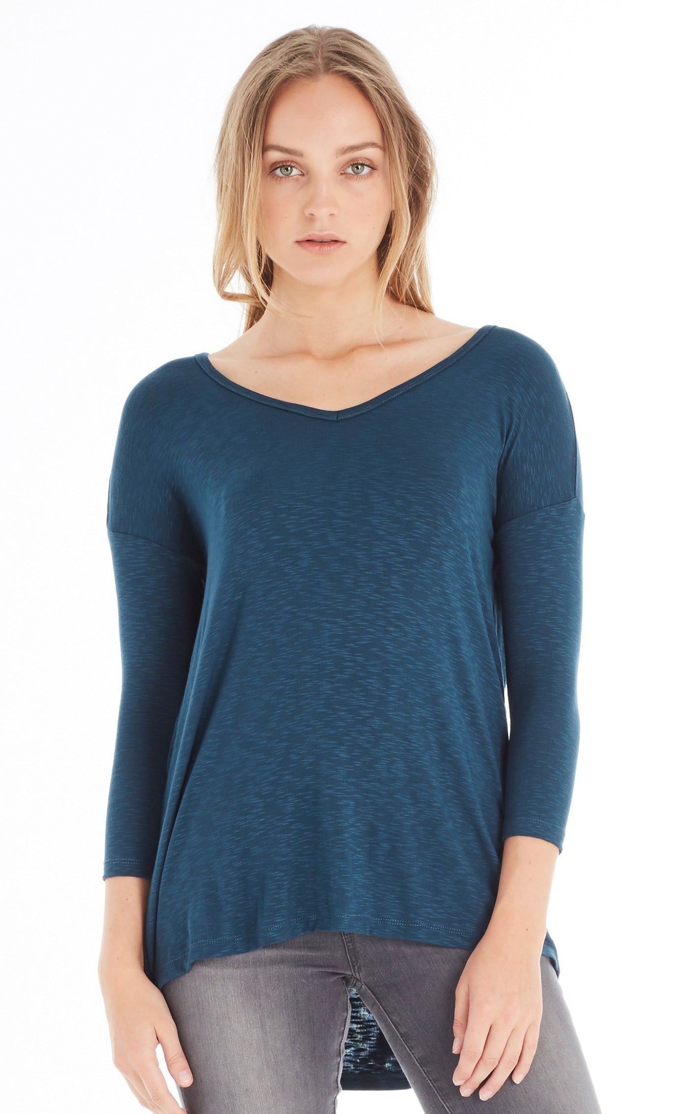 Lush Long Sleeve W/ Pleated Back