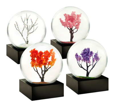 Mini Seasons Set of Four Snow Globes
