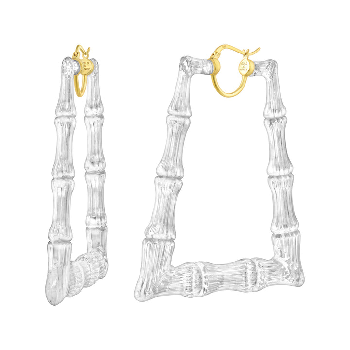 Rectangle Bamboo Hoops