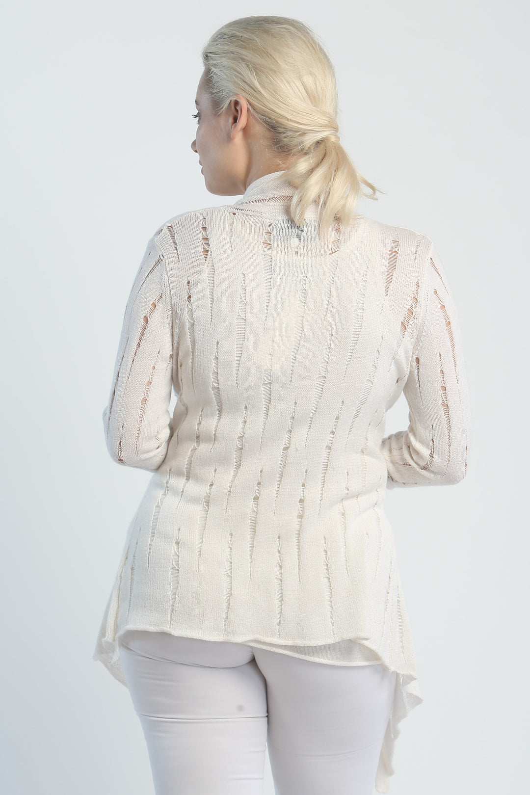Novelty Stitch Open Front + Novelty Stitch Shell