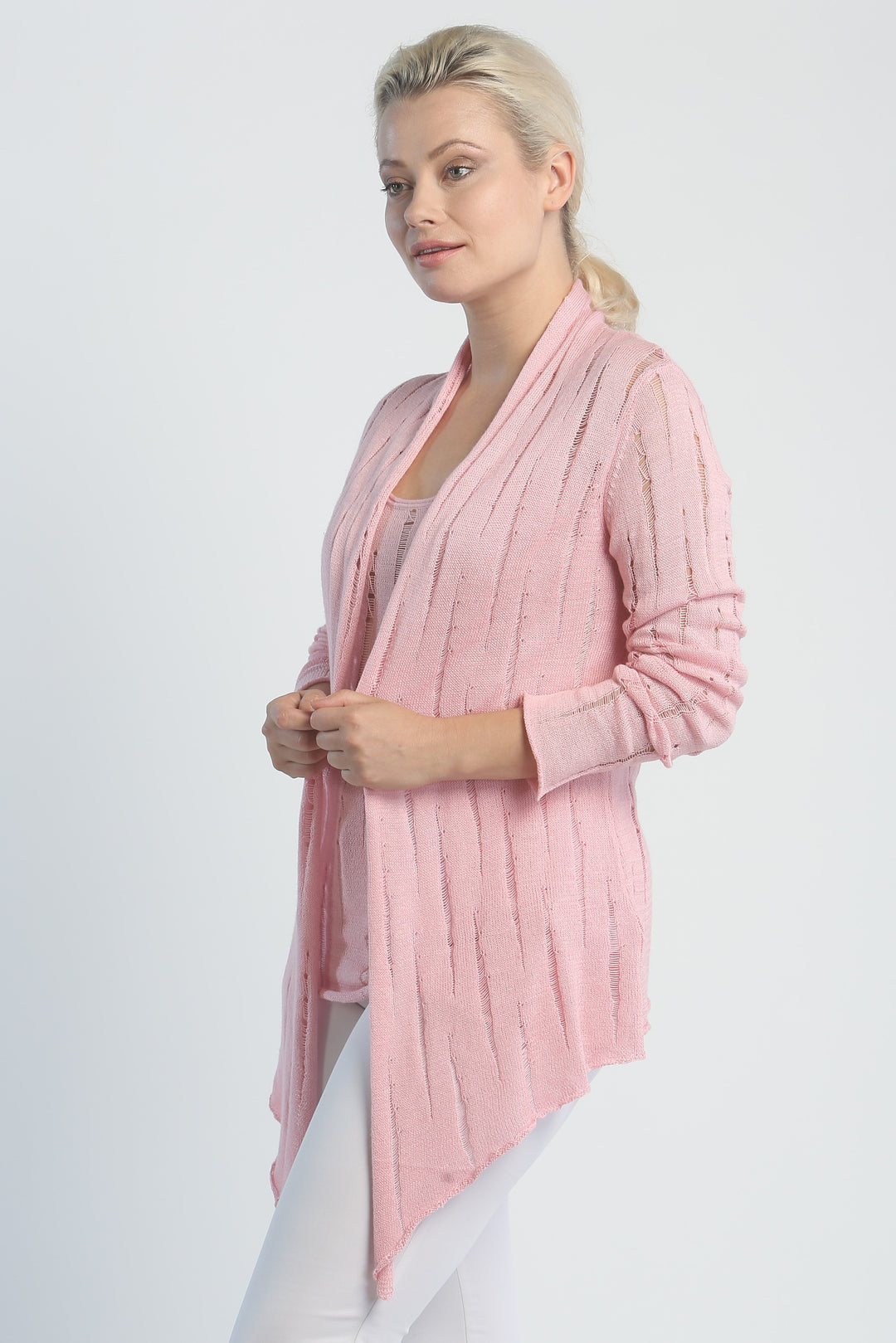 Novelty Stitch Open Front + Novelty Stitch Shell