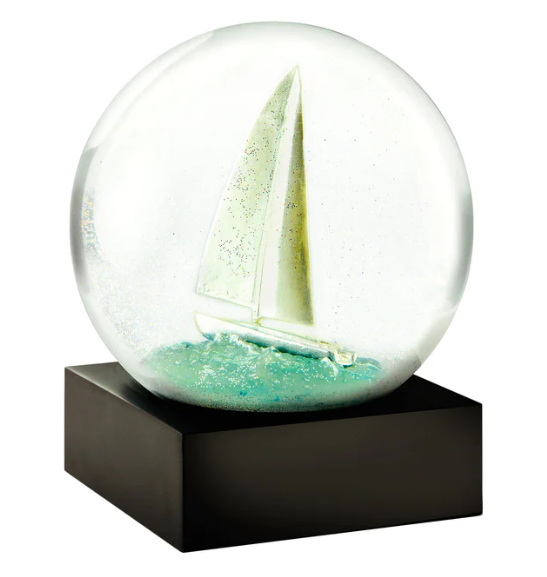 Sailboat Snow Globe