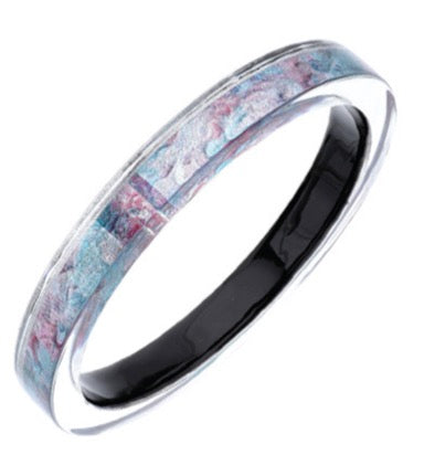BF68450 - 12mm Flat Slip On Printed Bangle
