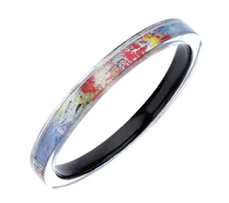 BF68450 - 12mm Flat Slip On Printed Bangle
