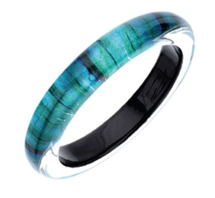 BF68457 - 10mm Rounded Slip On Printed Bangle