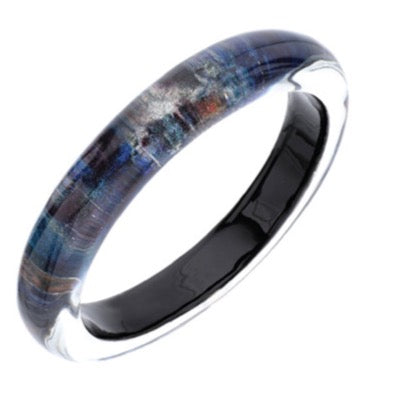 BF68442 - 12mm Rounded Slip On Printed Bangle